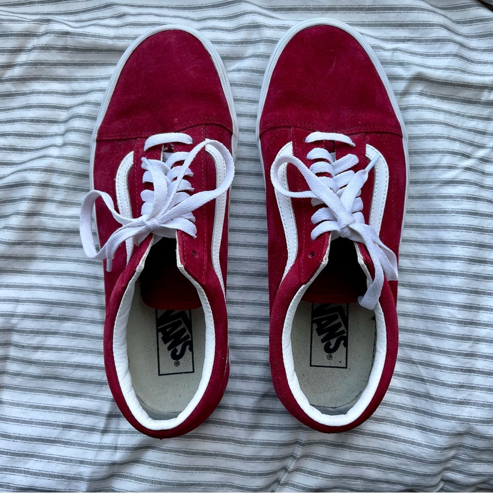 Red Old Skool Vans